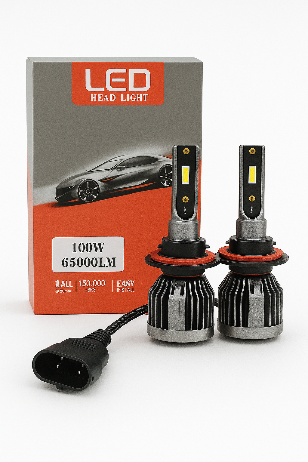 H13/9008 100W 65000LM