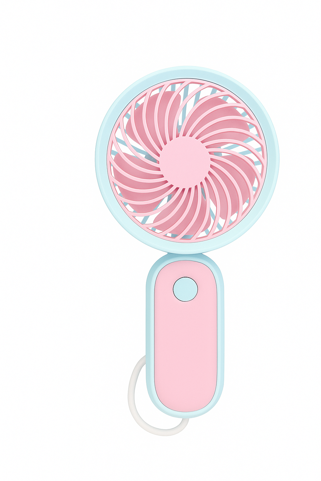 Mini ventilador de mano recargable