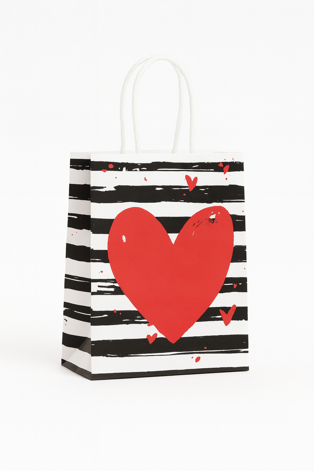 BOLSA DE REGALO CORAZON MEDIANA