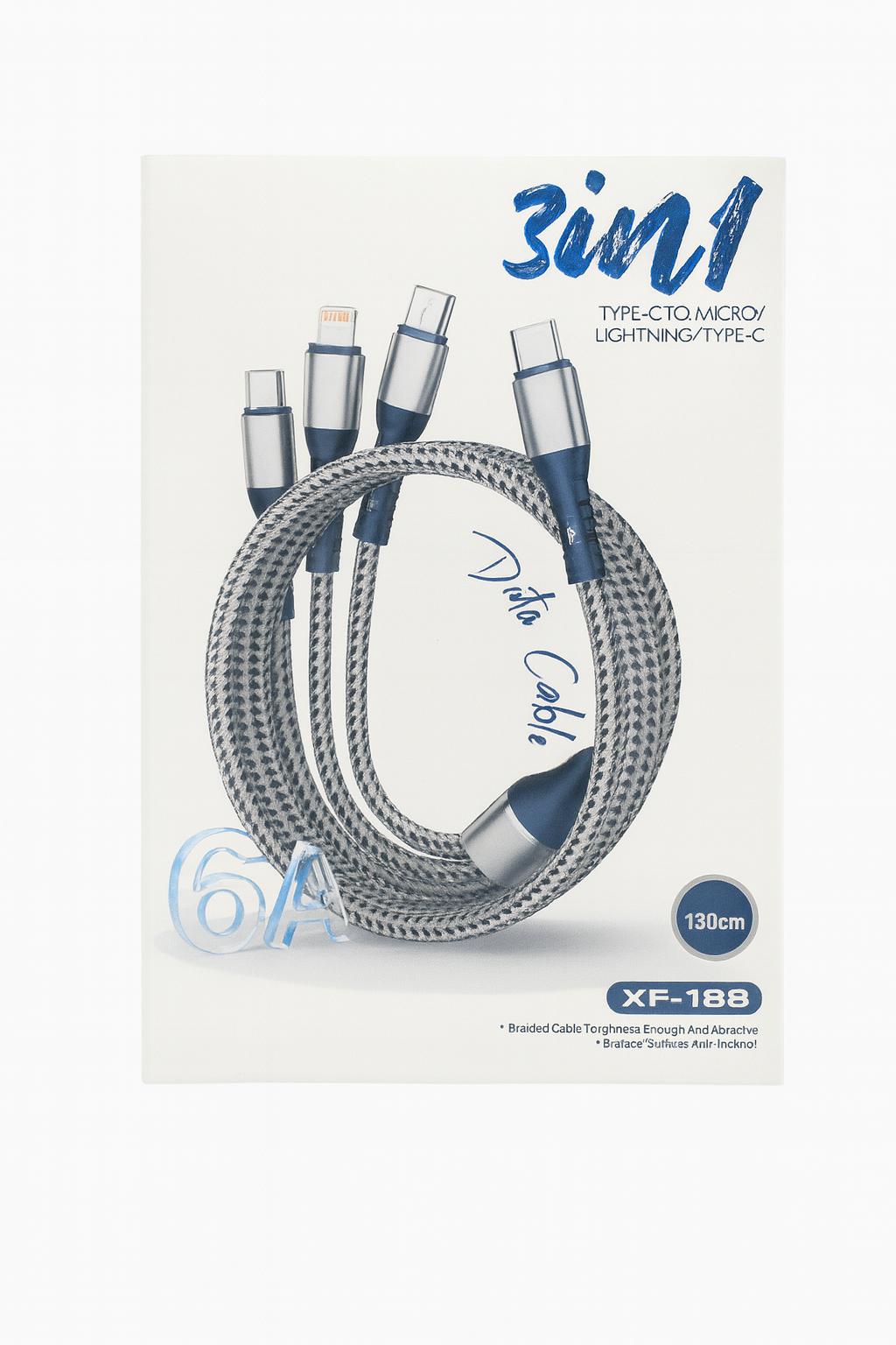 CABLE 3 EN 1 ENTRADA TIPO C