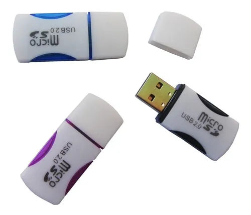 LECTOR DE MICRO SD PAQUETE DE 10 PIEZAS
