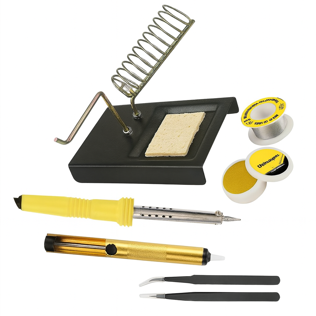 SOLDADOR ELÉCTRICO 60W 8 PIEZAS CONEXION 110