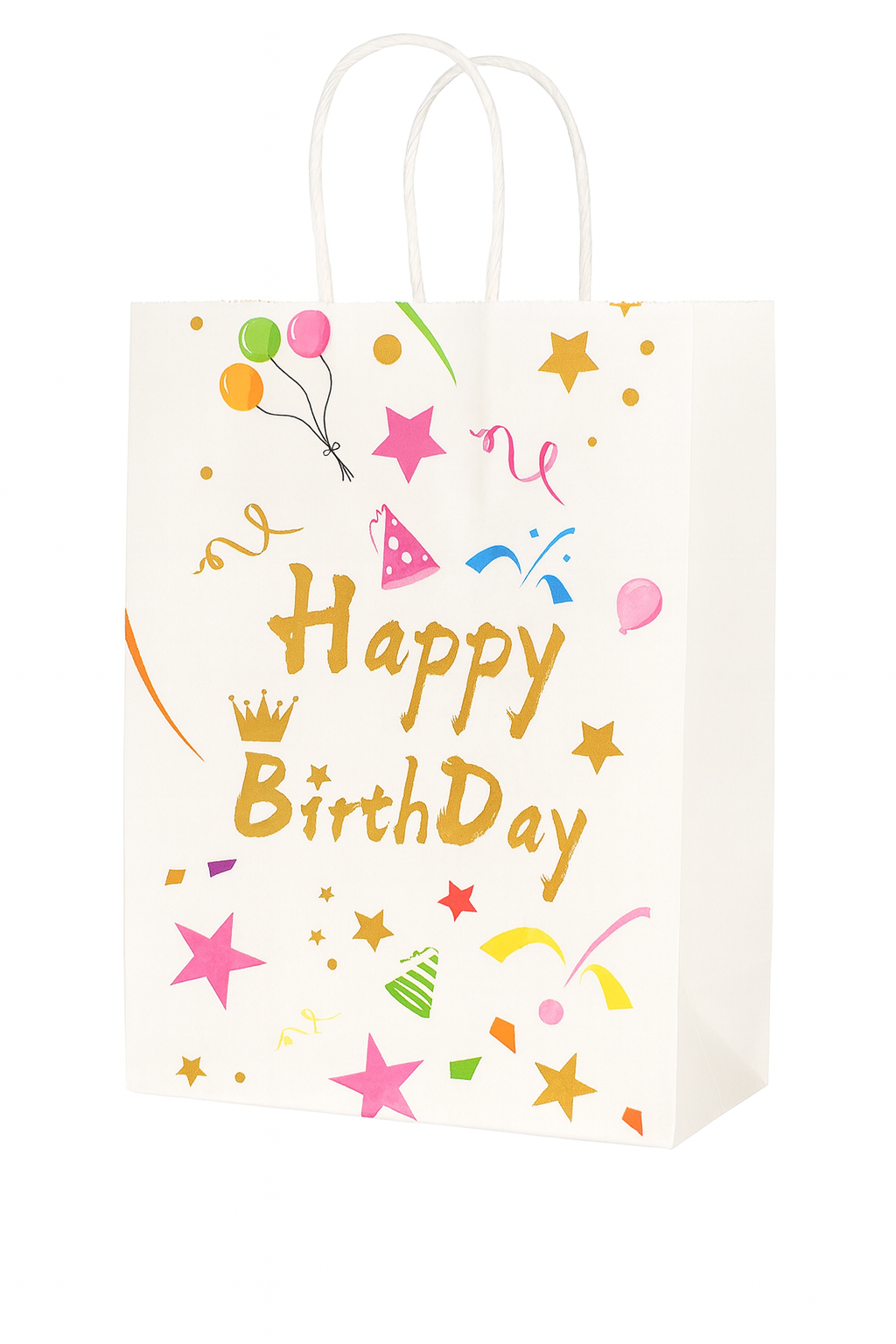 BOLSA DE REGALO FELIZ CUMPLEAÑOS PEQUEÑA