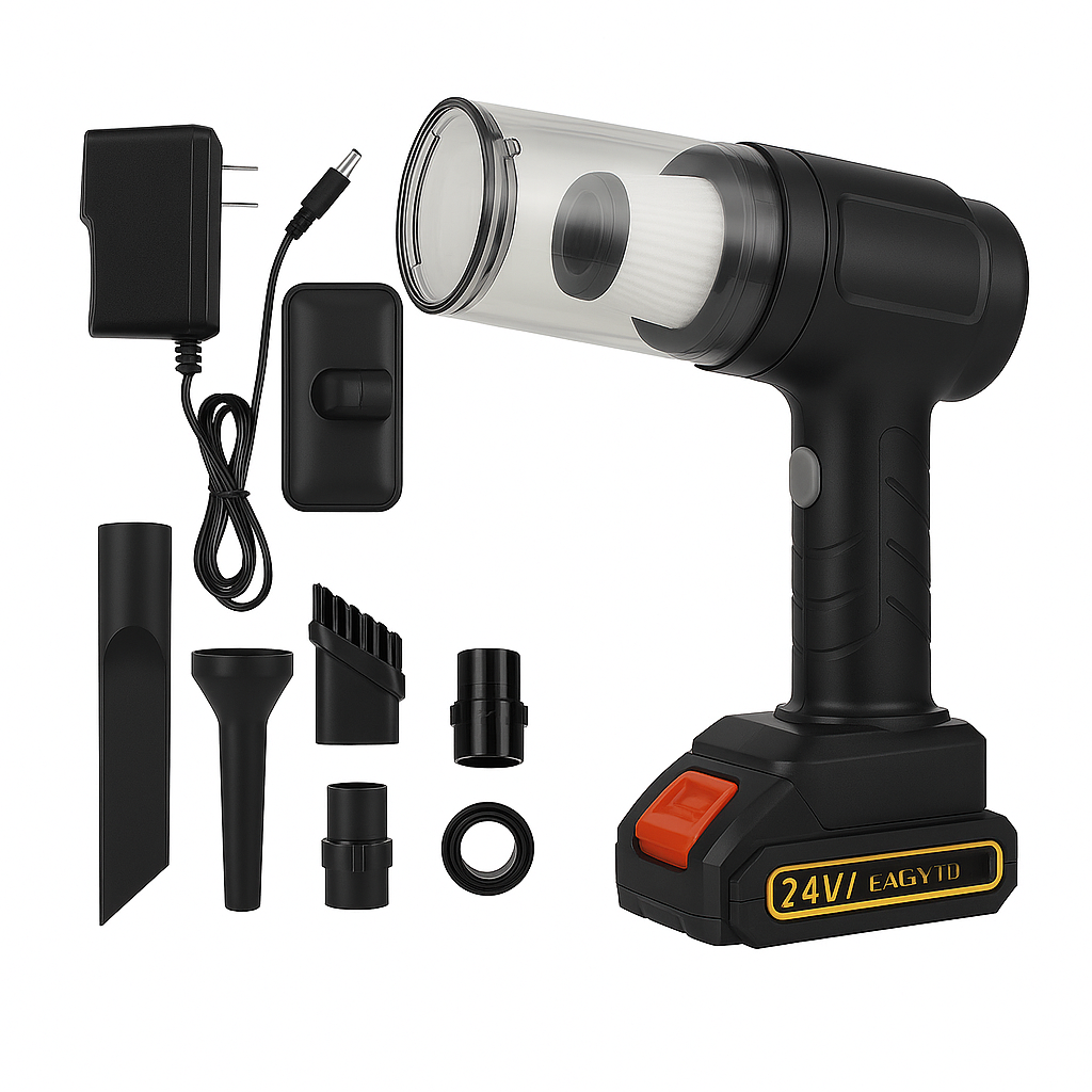 Aspiradora portátil 24v 1 bateria