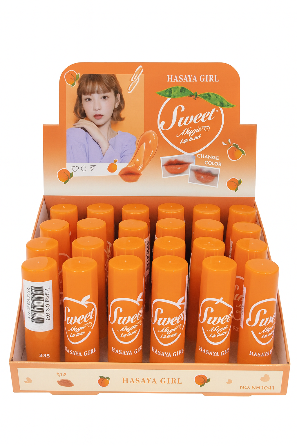 LABIAL DE NARANJA 24 PIEZAS